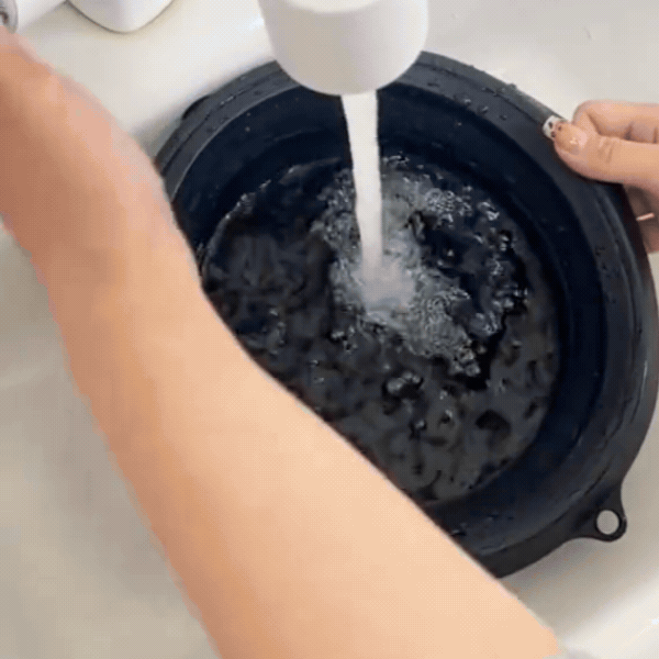 FacePlunge™ - Facial Ice Bath Bowl | Built-In Ice Cube |  Flexible Silicone