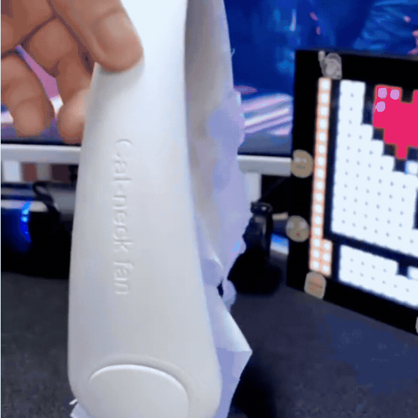 NeckFan - Rechargeable Neck Fan | 360° Airflow | 3 Speeds