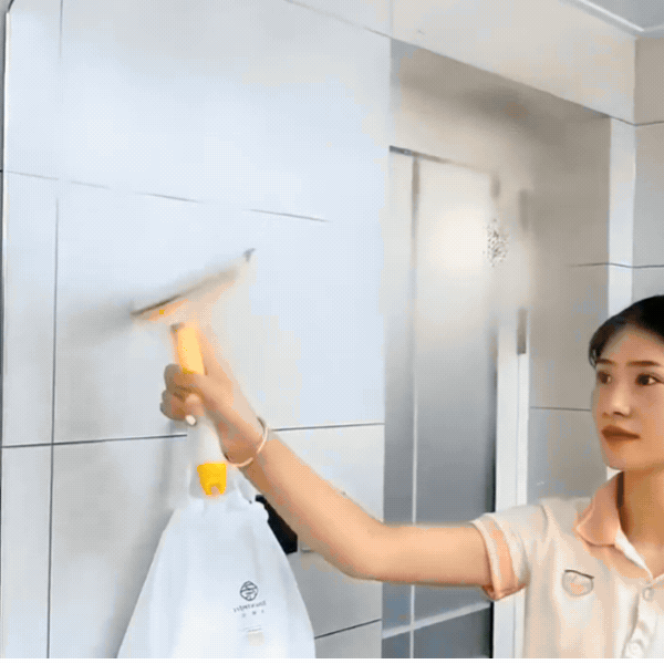 SprayWipe-  Window Wiper | 3-in-1 Design | Spray Function | Squeegee Blade