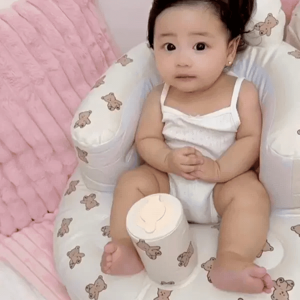 BabyNest™ - Premium Toddler Sofa | 360° Safety Support | Portable Inflatable Design